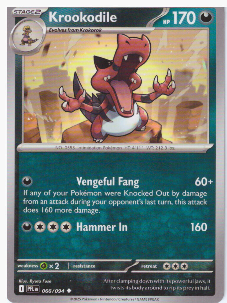 Mega Evolution 2: Phantasmal Flames – Krookodile 066