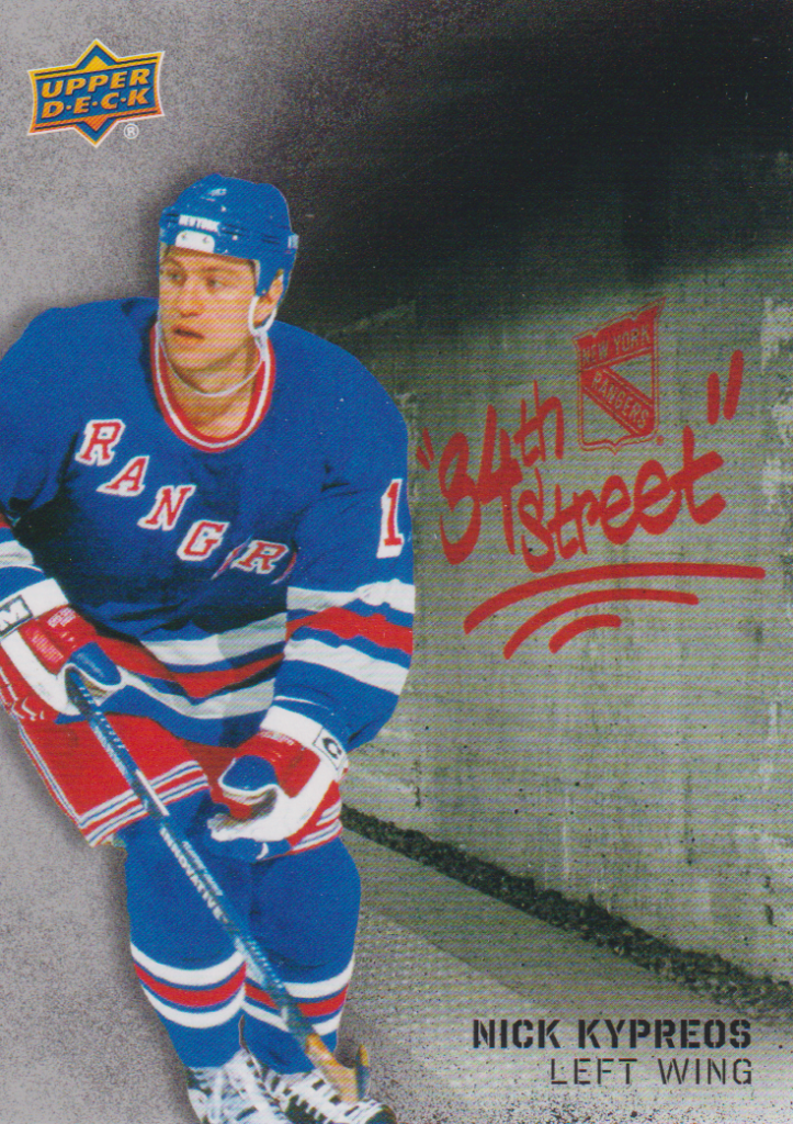 2025/26 New York Rangers Centennial (hobby) – Nick Kypreos New York Rangers 34S-35