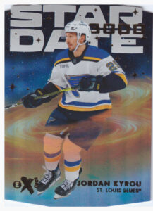 2023/24 Skybox E-X 2000 – Jordan Kyrou St. Louis Blues SD-18