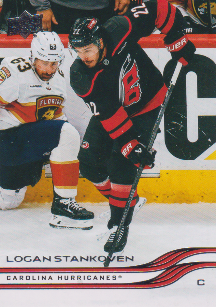 2025/26 Upper Deck Series 2 – Logan Stankoven Carolina Hurricanes 280
