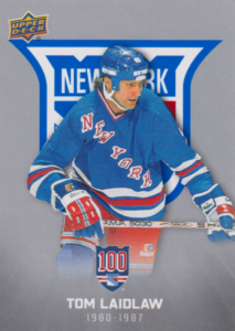 2025/26 New York Rangers Centennial (hobby) – Tom Laidlaw /1926 New York Rangers 23