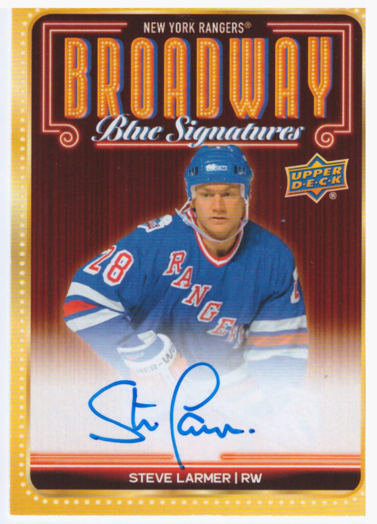 2025/26 New York Rangers Centennial (hobby) – Steve Larmer BBS-SL
