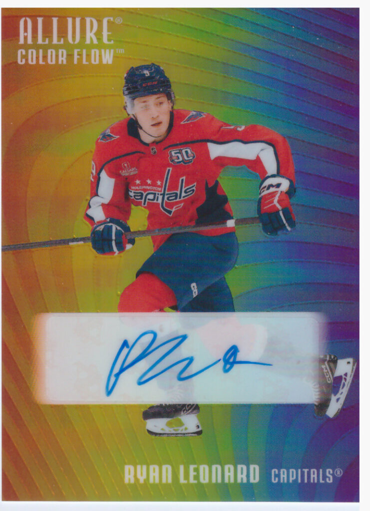 2025/26 Allure – Ryan Leonard Washington Capitals RA-RL