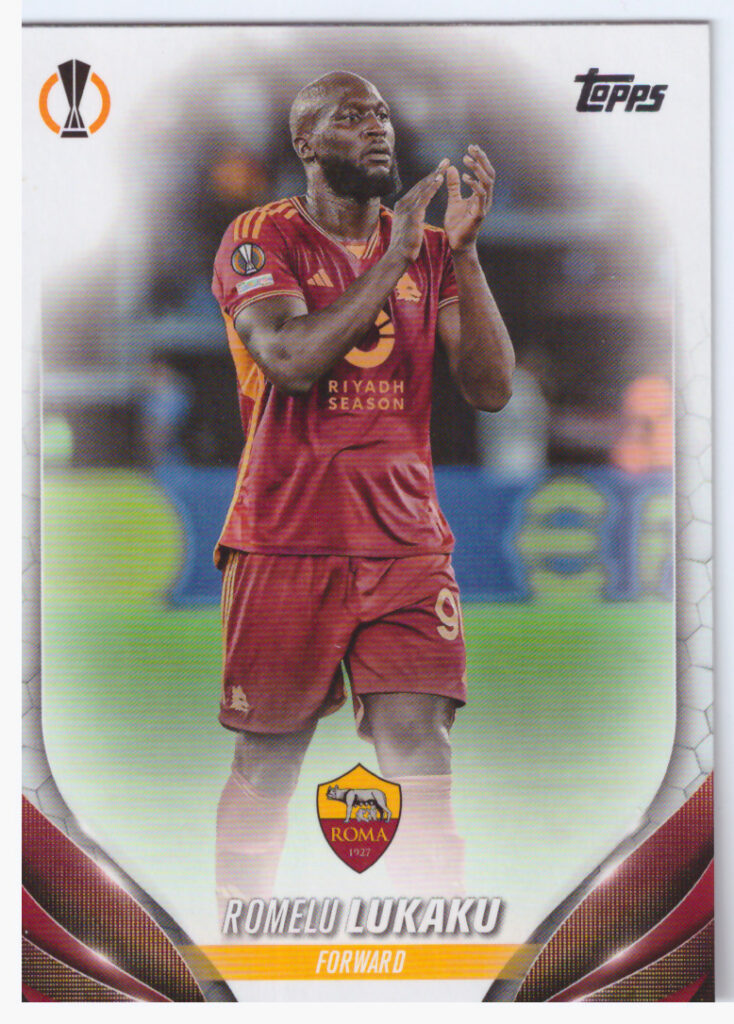 2023/24 Topps UEFA – Romelu Lukaku AS Roma 32