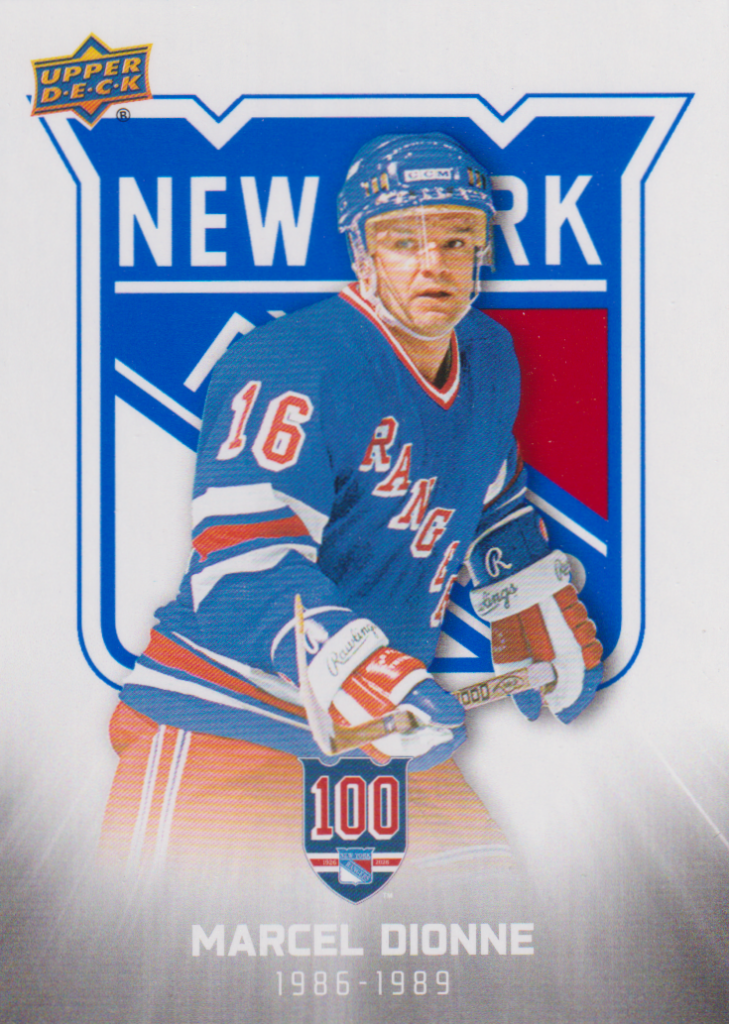 2025/26 New York Rangers Centennial (hobby) – Marcel Dionne New York Rangers 28