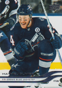 2025/26 Upper Deck Series 2 – Mathieu Olivier Columbus Blue Jackets 297