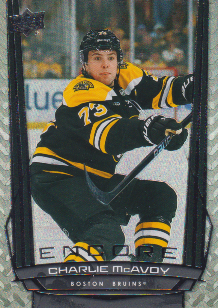 2025/26 Upper Deck Series 2 – Charlie McAvoy Boston Bruins E-199