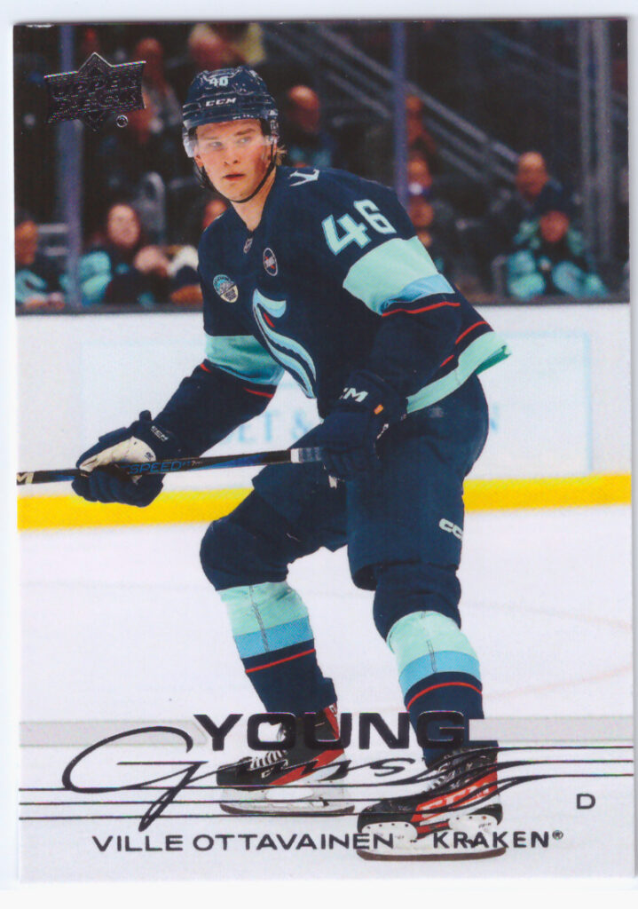 2025/26 Upper Deck Series 2 – Wille Ottavainen Seattle Kraken 480