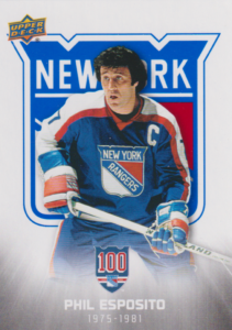 2025/26 New York Rangers Centennial (hobby) – Phil Esposito New York Rangers 19