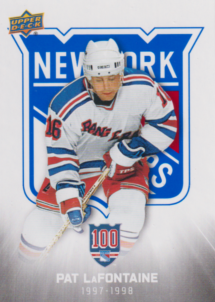 2025/26 New York Rangers Centennial (hobby) – Pat LaFontaine New York Rangers 56