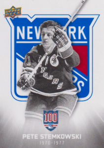 2025/26 New York Rangers Centennial (hobby) – Pete Stemkowski New York Rangers 16