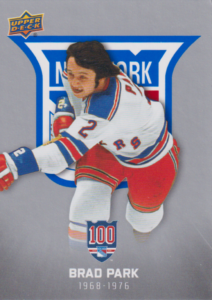 2025/26 New York Rangers Centennial (hobby) – Brad Park /1926 New York Rangers 14