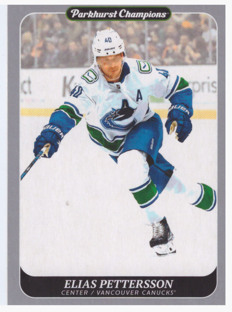 2023/24 Parkhurst Champions – Elias Pettersson Vancouver Canucks 199