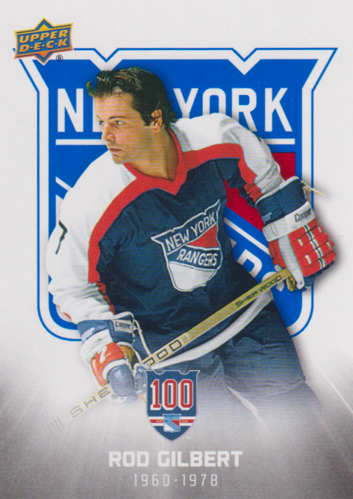 2025/26 New York Rangers Centennial (hobby) – Rod Gilbert New York Rangers 8