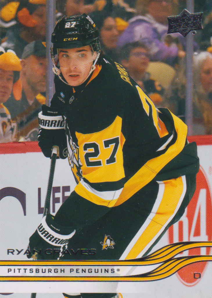 2025/26 Upper Deck Series 2 – Ryan Graves Pittsburgh Penguins 388