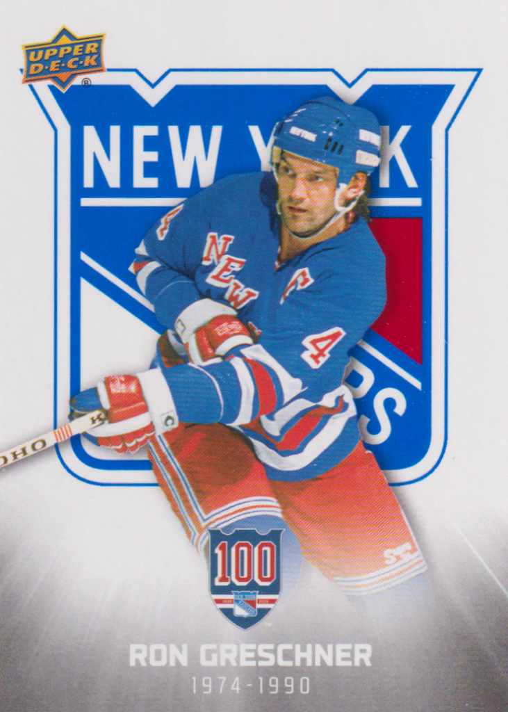 2025/26 New York Rangers Centennial (hobby) – Ron Greschner New York Rangers 18
