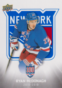 2025/26 New York Rangers Centennial (hobby) – Ryan McDonagh New York Rangers 76