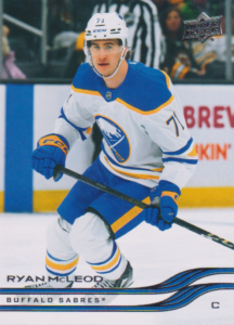 2025/26 Upper Deck Series 2 – Ryan McLeod Buffalo Sabres 268