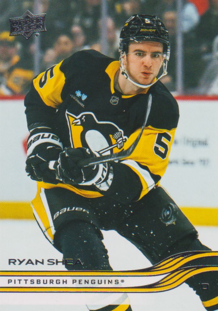 2025/26 Upper Deck Series 2 – Ryan Shea Pittsburgh Penguins 385