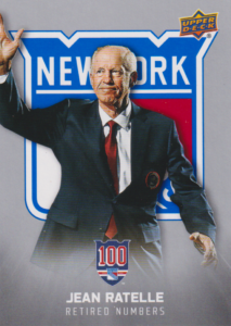 2025/26 New York Rangers Centennial (hobby) – Jean Ratelle New York Rangers 109
