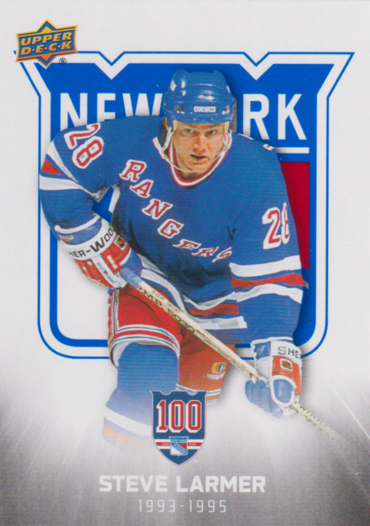 2025/26 New York Rangers Centennial (hobby) – Steve Larmer New York Rangers 48