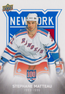 2025/26 New York Rangers Centennial (hobby) – Stephane Matteau New York Rangers 51