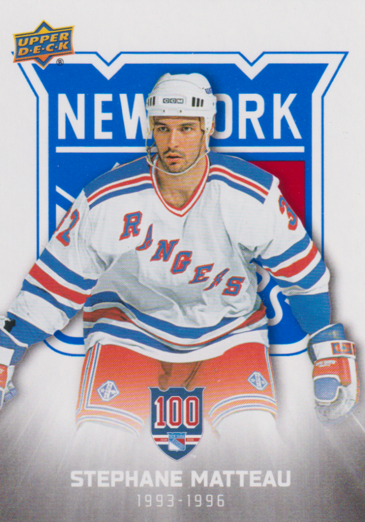 2025/26 New York Rangers Centennial (hobby) – Stephane Matteau New York Rangers 51