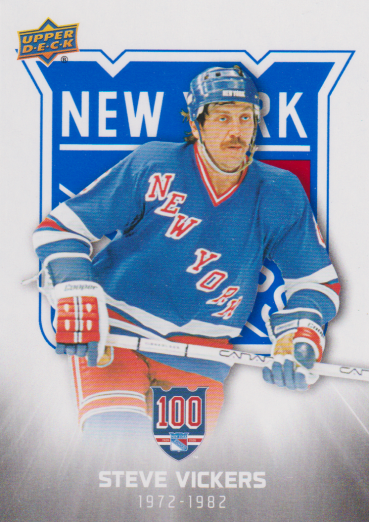 2025/26 New York Rangers Centennial (hobby) – Steve Vickers New York Rangers 17