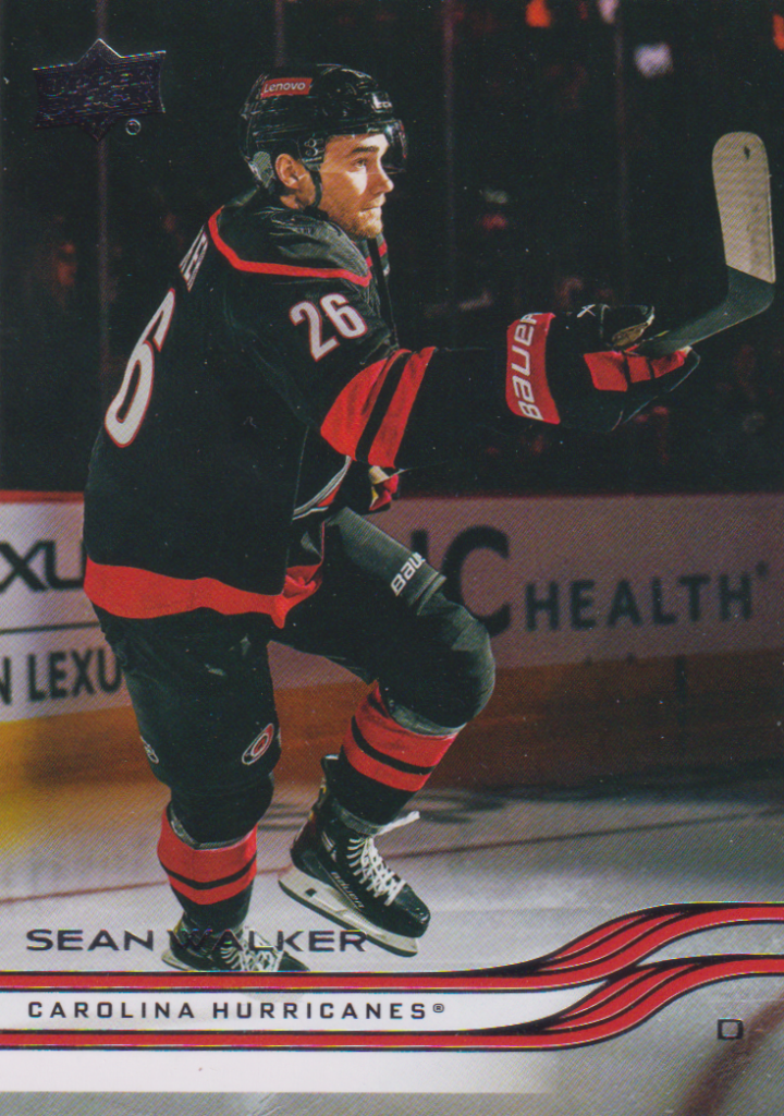 2025/26 Upper Deck Series 2 – Sean Walker Carolina Hurricanes 276