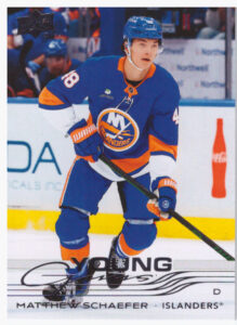 2025/26 Upper Deck Series 2 – Matthew Schaefer New York Islanders 451