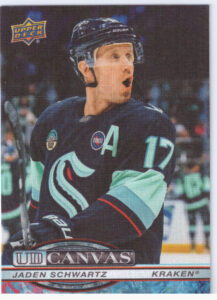 2025/26 Upper Deck Series 2 – Jaden Schwartz Seattle Kraken C-185