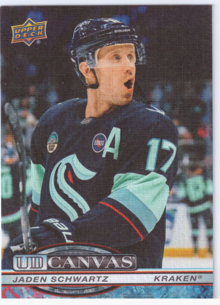 2025/26 Upper Deck Series 2 – Jaden Schwartz Seattle Kraken C-185