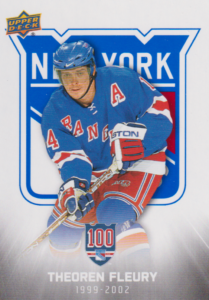 2025/26 New York Rangers Centennial (hobby) – Theoren Fleury New York Rangers 57