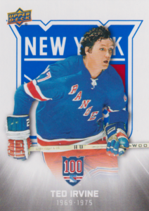 2025/26 New York Rangers Centennial (hobby) – Ted Irvine New York Rangers 15