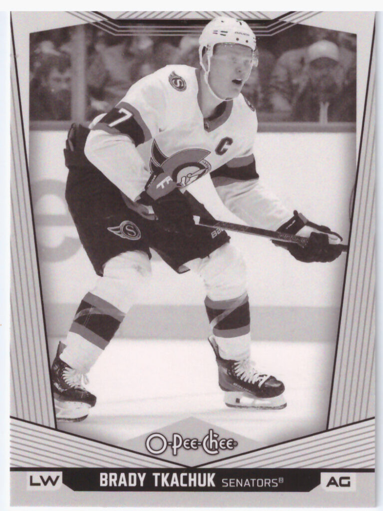 2024/25 O-Pee-Chee – Brady Tkachuk Ottawa Senators 6