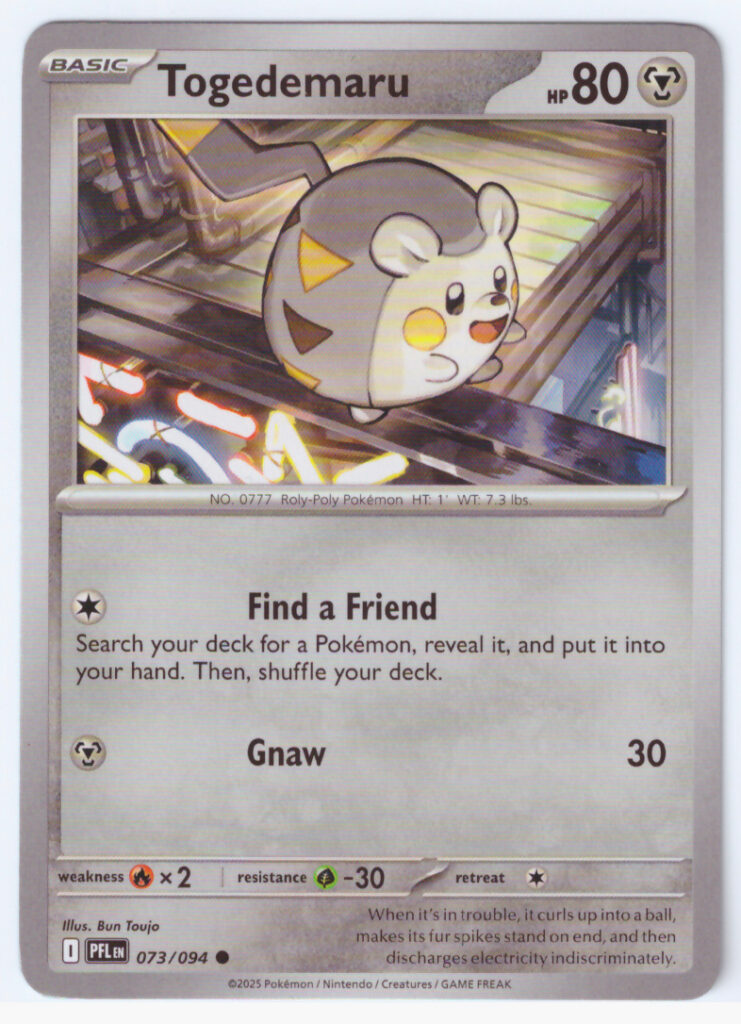 Mega Evolution 2: Phantasmal Flames – Togedemaru 073