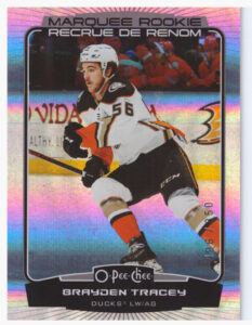 2022/23 O-Pee-Chee – Brayden Tracey Anaheim Ducks 548   /350