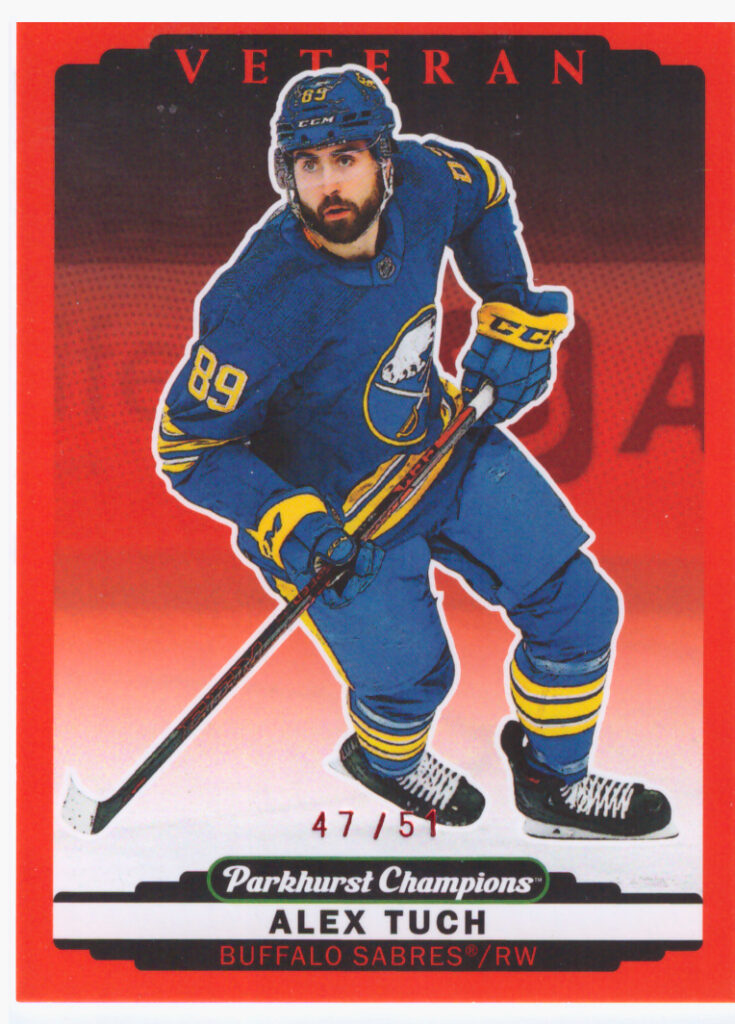2022/23 Parkhurst Champions – Alex Tuch Buffalo Sabres 25   /51