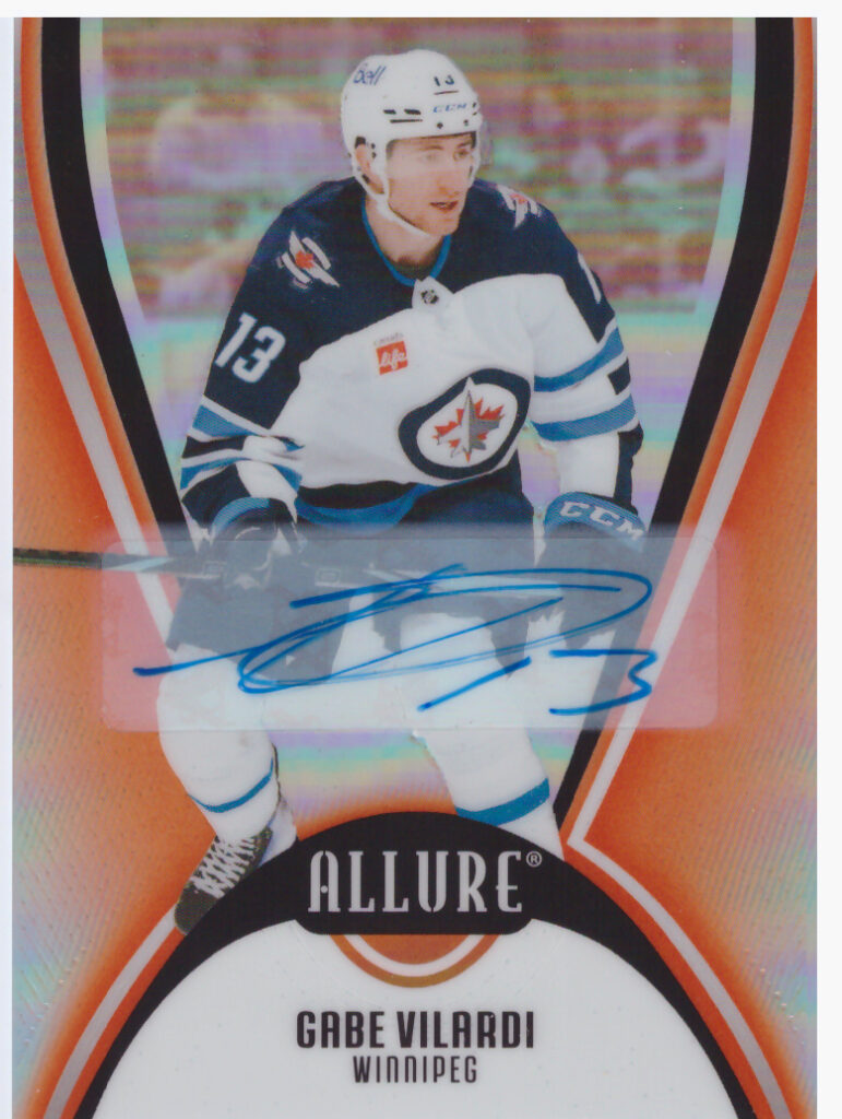 2025/26 Allure – Gabe Vilardi Winnipeg Jets 51