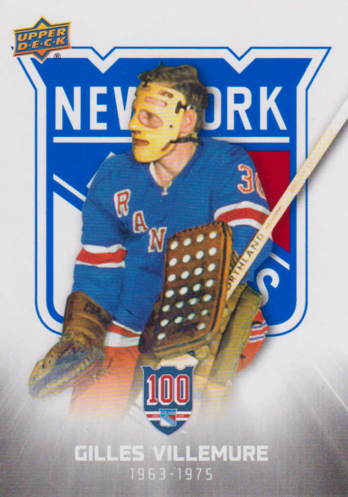 2025/26 New York Rangers Centennial (hobby) – Gilles Villemure New York Rangers 11
