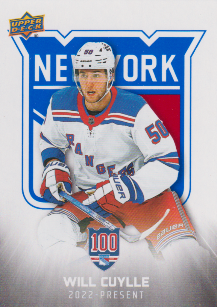 2025/26 New York Rangers Centennial (hobby) – Will Cuylle New York Rangers 98
