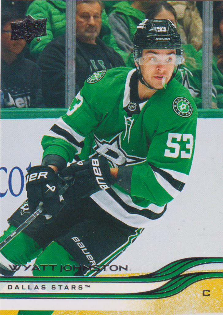2025/26 Upper Deck Series 2 – Wyatt Johnston Dallas Stars 306