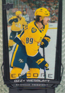 2025/26 Upper Deck Series 2 – Ozzy Wiesblatt Nashville Predators E-139