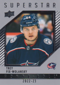 2022/23 Upper Deck Series 2 – Trey Fix-Wolansky Columbus Blue Jackets HR57