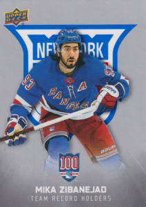 2025/26 New York Rangers Centennial (hobby) – Mika Zibanejad /1926 New York Rangers 192