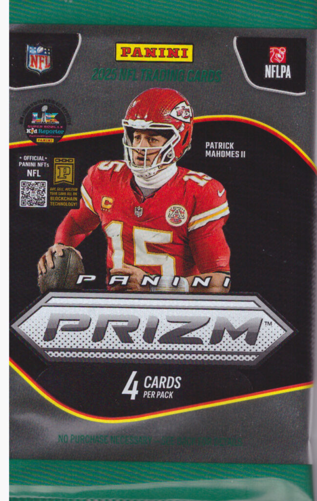 2025 Panini Prizm football blaster balíček