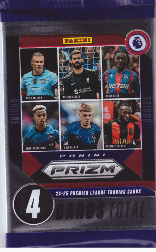 2024/25 Panini Prizm Premier League EPL retail balíček
