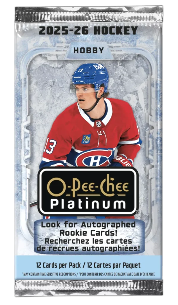 2025/26 O-Pee-Chee Platinum hobby balíček