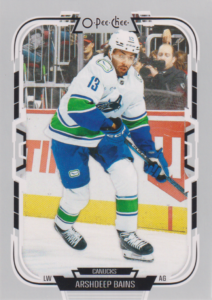 2025/26 O-Pee-Chee – Arshdeep Bains Vancouver Canucks 117