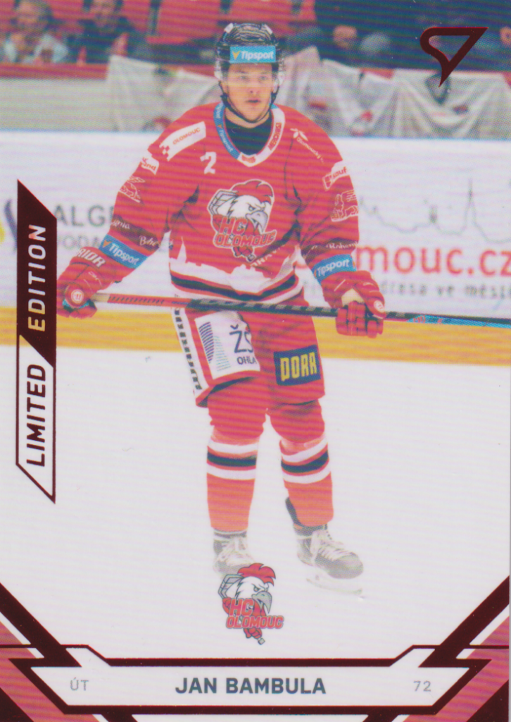 2021/22 Tipsport ELH – Jan Bambula HC Olomouc 135 /49